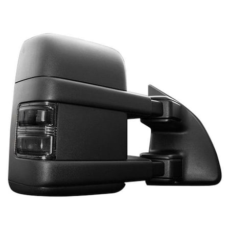 Recon Truck Accessories Recon Truck Accessories REC264140BK Side Mirror Lenses with LED Amber Turn Signals Smoke Lens for 2008-2014 F250 & F350 Super Duty; 2 Piece REC264140BK